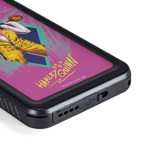 DC Comics Harley Quinn Movie Character Poster Galaxy S23 Plus Waterproof Case