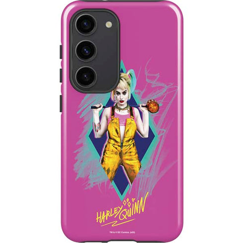 DC Comics Harley Quinn Movie Character Poster Galaxy S23 Pro Case