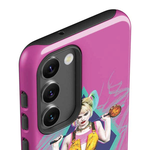 DC Comics Harley Quinn Movie Character Poster Galaxy S23 Pro Case