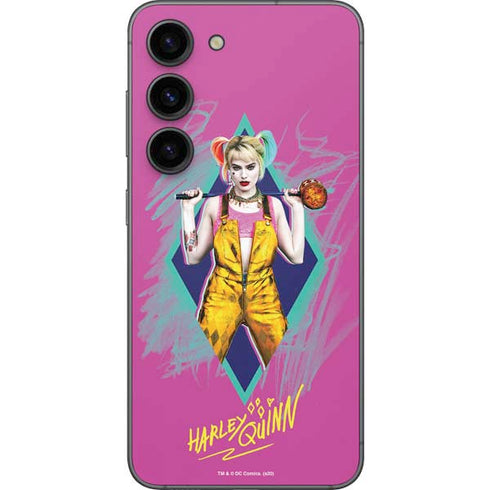 DC Comics Harley Quinn Movie Character Poster Galaxy S23 Skin