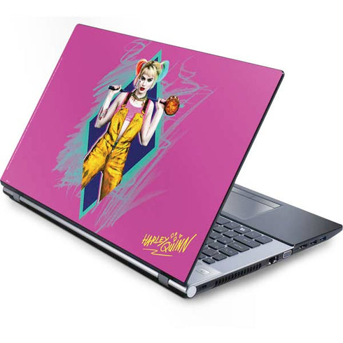DC Comics Harley Quinn Movie Character Poster Generic Laptop Skin