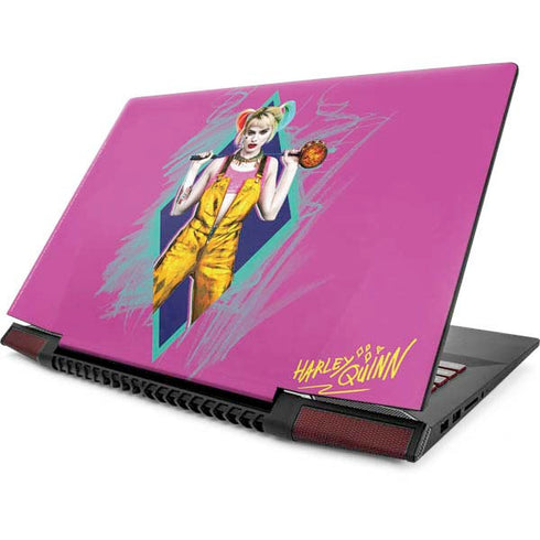 DC Comics Harley Quinn Movie Character Poster Lenovo IdeaPad Skin