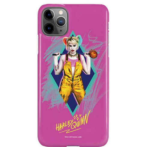 DC Comics Harley Quinn Movie Character Poster iPhone 11 Pro Max Lite Case