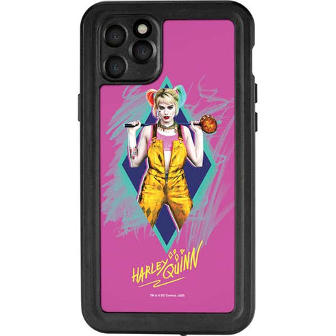 DC Comics Harley Quinn Movie Character Poster iPhone 11 Pro Max Waterproof Case