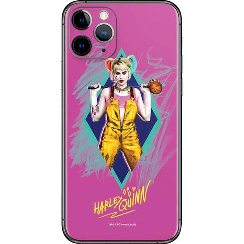 DC Comics Harley Quinn Movie Character Poster iPhone 11 Pro Skin
