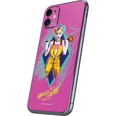 DC Comics Harley Quinn Movie Character Poster iPhone 11 Skin