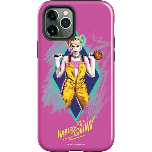 DC Comics Harley Quinn Movie Character Poster iPhone 12 Pro Impact Case