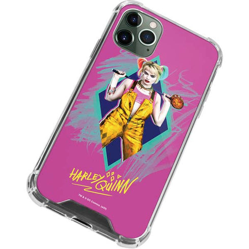 DC Comics Harley Quinn Movie Character Poster iPhone 12 Pro Max Clear Case