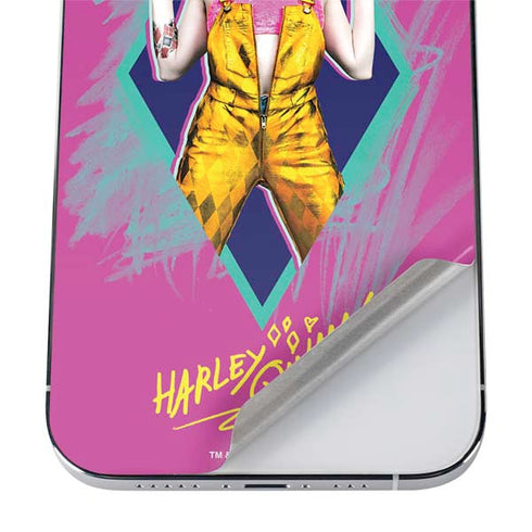 DC Comics Harley Quinn Movie Character Poster iPhone 12 Pro Skin