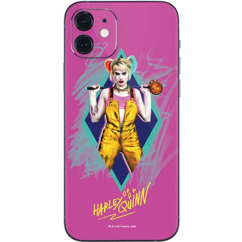DC Comics Harley Quinn Movie Character Poster iPhone 12 Skin