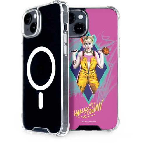 DC Comics Harley Quinn Movie Character Poster iPhone 13 MagSafe Case