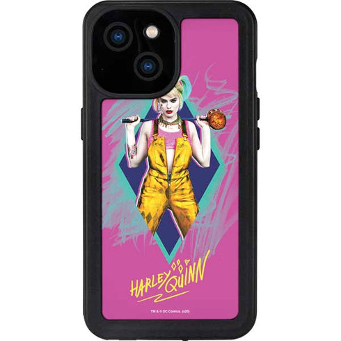 DC Comics Harley Quinn Movie Character Poster iPhone 13 Mini Waterproof Case