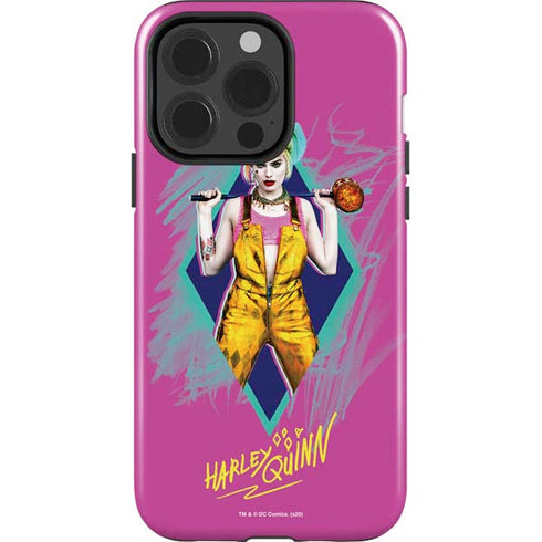 DC Comics Harley Quinn Movie Character Poster iPhone 13 Pro Impact Case