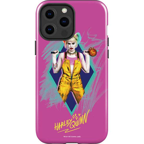 DC Comics Harley Quinn Movie Character Poster iPhone 13 Pro Max Impact Case