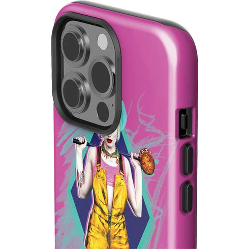 DC Comics Harley Quinn Movie Character Poster iPhone 14 Pro Impact Case