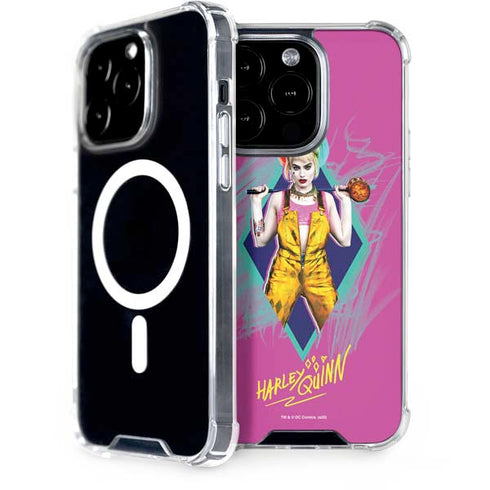 DC Comics Fierce Harley Quinn iPhone 15 Pro MagSafe Case