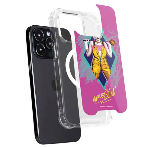 DC Comics Harley Quinn Movie Character Poster iPhone 14 Pro MagSafe Case