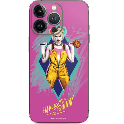 DC Comics Fierce Harley Quinn iPhone 15 Pro Skin