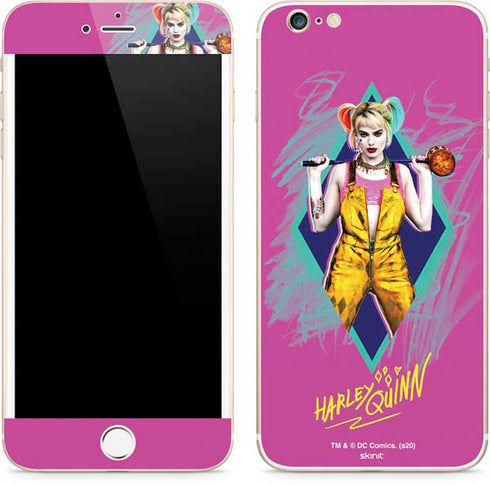 DC Comics Harley Quinn Movie Character Poster iPhone 6/6s Plus Skin