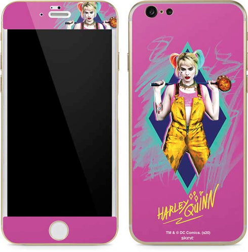 DC Comics Harley Quinn Movie Character Poster iPhone 6/6s Skin