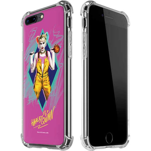DC Comics Fierce Harley Quinn iPhone 7/8 Plus Clear Case