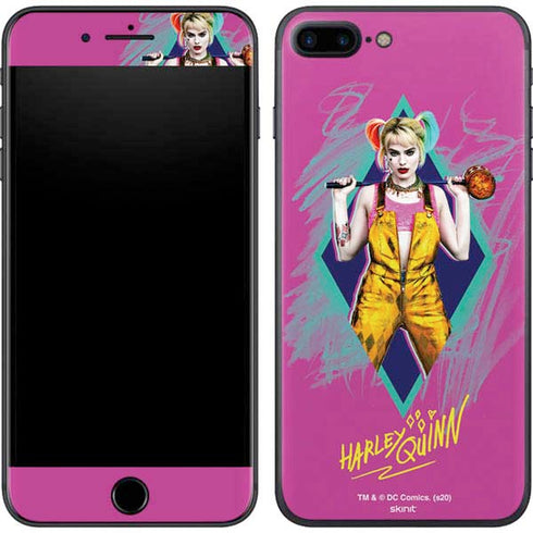 DC Comics Harley Quinn Movie Character Poster iPhone 8 Plus Skin