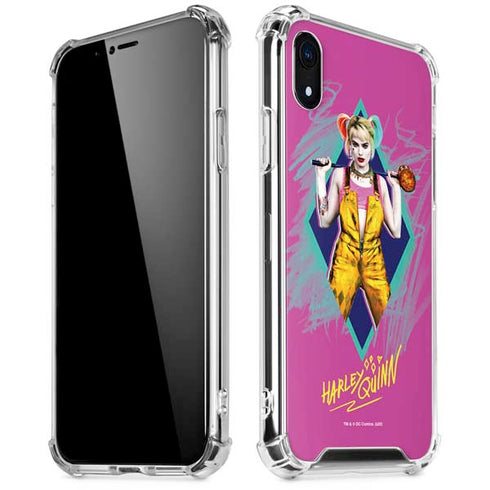 DC Comics Fierce Harley Quinn iPhone XR Clear Case