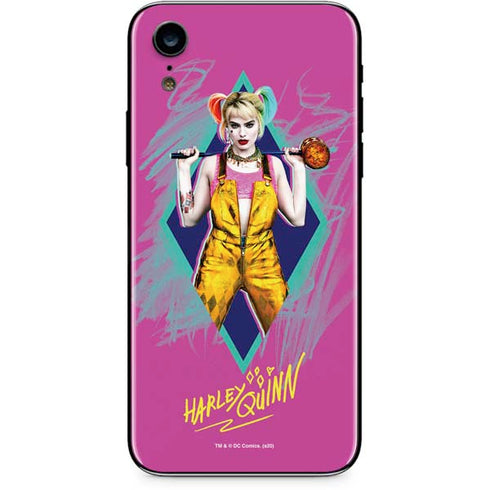 DC Comics Harley Quinn Movie Character Poster iPhone XR Skin