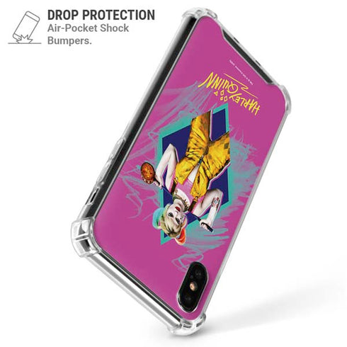 DC Comics Fierce Harley Quinn iPhone XS Max Clear Case