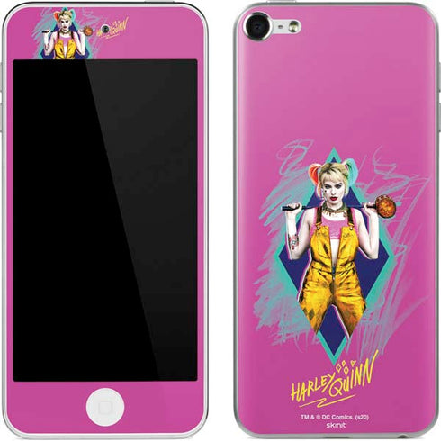 DC Comics Harley Quinn Movie Character Poster Apple iPod Skin