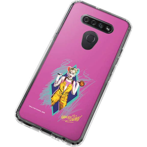 DC Comics Fierce Harley Quinn LG K51/Q51 Clear Case