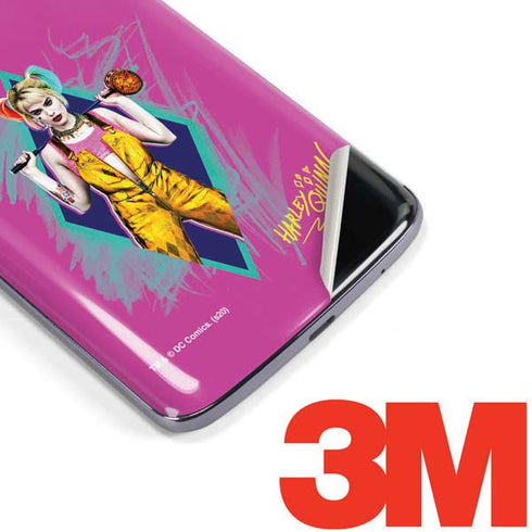 DC Comics Harley Quinn Movie Character Poster Moto E5 Plus Skin