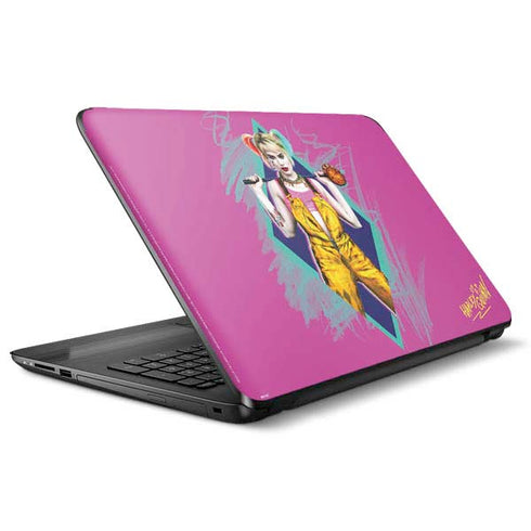 DC Comics Harley Quinn Movie Character Poster HP Notebook Skin