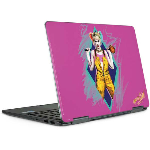 DC Comics Harley Quinn Movie Character Poster Notebook 9 Pro 13in (2017) Skin