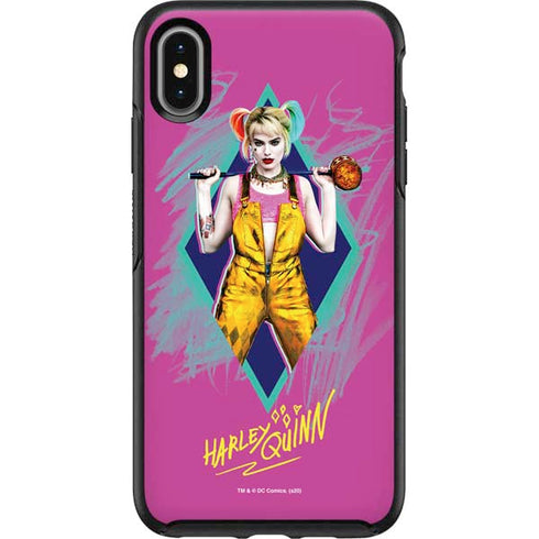 DC Comics Harley Quinn Movie Character Poster Otterbox Symmetry iPhone Skin