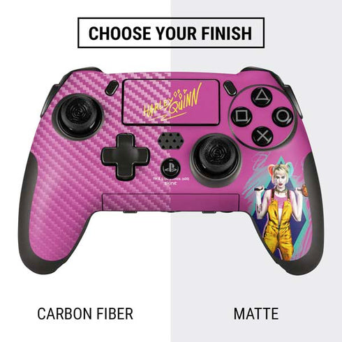 DC Comics Harley Quinn Movie Character Poster PlayStation Scuf Vantage 2 Controller Skin