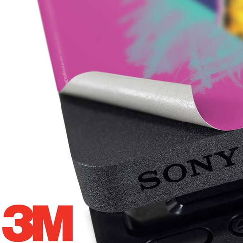 DC Comics Harley Quinn Movie Character Poster PS4 Slim Bundle Skin