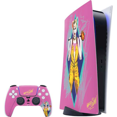 DC Comics Harley Quinn Movie Character Poster PS5 Digital Edition Bundle Skin