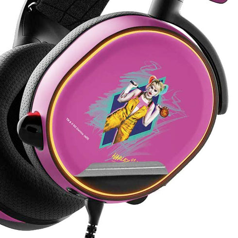 DC Comics Harley Quinn Movie Character Poster SteelSeries Arctis 5 Skin