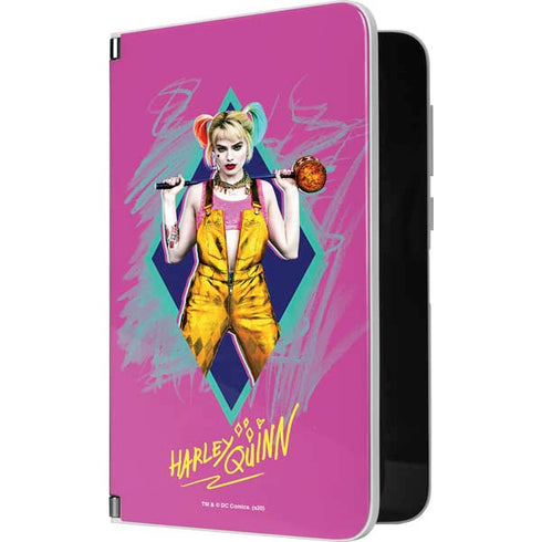 DC Comics Harley Quinn Movie Character Poster Surface Duo Skin