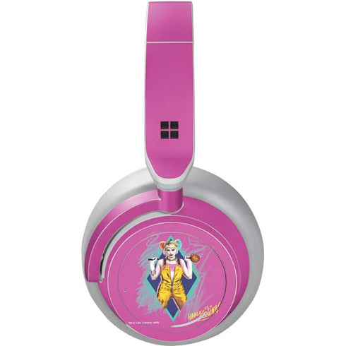 DC Comics Harley Quinn Movie Character Poster Surface Headphones Skin