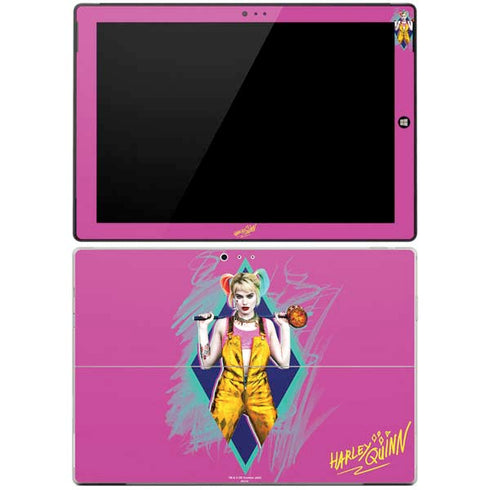 DC Comics Harley Quinn Movie Character Poster Surface Pro 3 Skin
