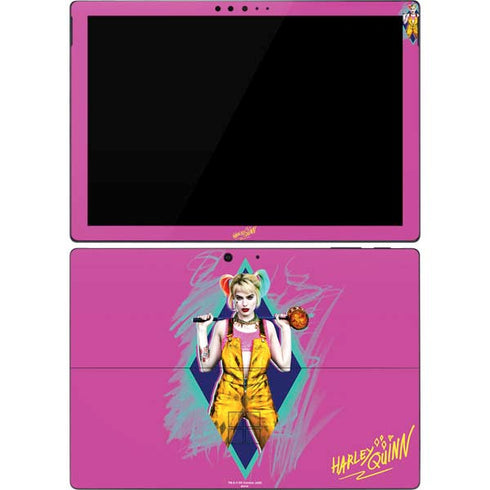 DC Comics Harley Quinn Movie Character Poster Surface Pro 7 Skin