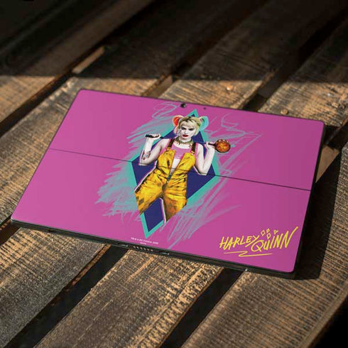 DC Comics Harley Quinn Movie Character Poster Surface Pro 7 Skin