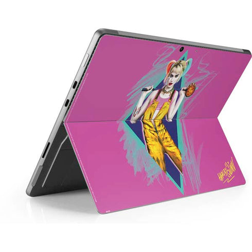 DC Comics Harley Quinn Movie Character Poster Surface Pro 9 Skin