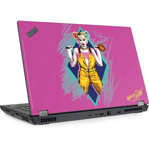 DC Comics Harley Quinn Movie Character Poster Lenovo ThinkPad Skin