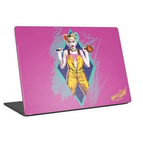 DC Comics Harley Quinn Movie Character Poster Universal Laptop 12in (9.8 x 6.8in) Skin