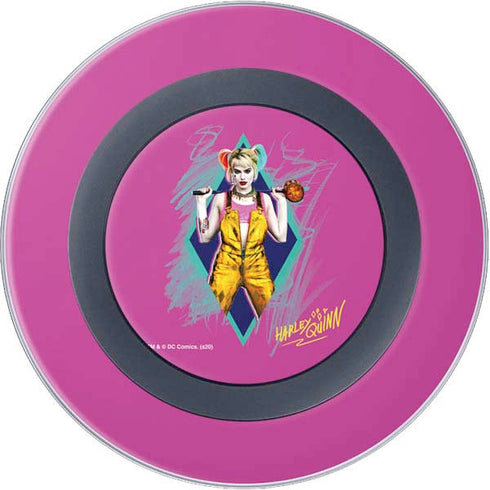 DC Comics Harley Quinn Movie Character Poster Wireless Charger Skin