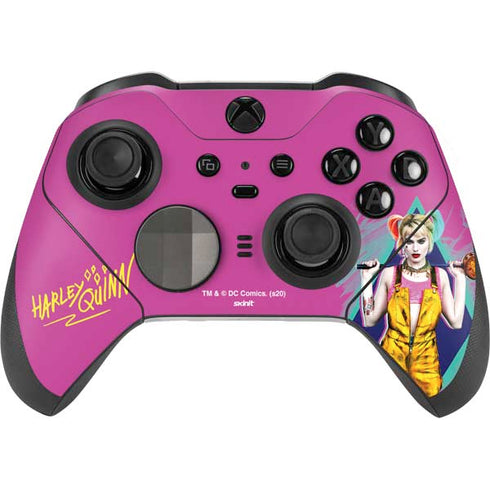 DC Comics Harley Quinn Movie Character Poster Xbox Elite Wireless Controller Series 2 Skin