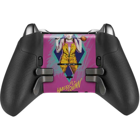 DC Comics Harley Quinn Movie Character Poster Xbox Elite Wireless Controller Series 2 Skin
